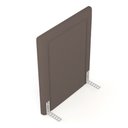 Ver imagem 4 de Cabeceira Cama Box Solteiro Alba 90cm com Frame Linho Marrom - Abmaza