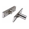 Pivo Chapa Simples Inox Para Portas Pivotantes Ate 300 Kg - 1