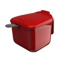 Ver imagem 2 de Kit Café Prático Vermelho Açucareira Filtro Garrafa Térmica