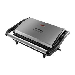 Grill e Sanduicheira Britânia Bgr27i Press 2 em 1 Inox / Preto 220v - 1