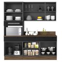 Ver imagem 4 de Cozinha Modulada Compacta em Aço 3 Peças 7 Portas 3 Gavetas Rodapé em Pvc Exclusive Itatiaia 