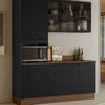 Cozinha Modulada em Aço 3 Peças com Paneleiro Forno Rodapé em Pvc Exclusive - 18
