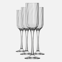 Ver imagem 1 de Taça para Espumante Fiore 195 ml Transparente Nadir - Kit com 12 Unidades