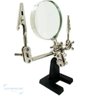 Lupa de Bancada Mesa com Suporte Pinça Articulados - 1