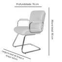 Ver imagem 2 de Cadeira Eames Original para Escritório com Rodinhas Anti Risco da Linha Capa em Madeira