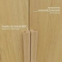 Ver imagem 6 de Guarda-Roupa Planejado 4 Peças 8 Portas Jade CabeCasa MadeiraOriginals Marrom/Avelã