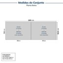 Ver imagem 2 de Guarda-Roupa Planejado 4 Peças 8 Portas Jade CabeCasa MadeiraOriginals Marrom/Avelã