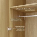 Ver imagem 7 de Guarda-Roupa Planejado 4 Peças 8 Portas Jade CabeCasa MadeiraOriginals Marrom/Avelã