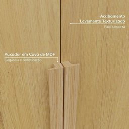 Guarda-roupa Modulado 4 Peças 8 Portas Jade Cabecasa Madeiramadeira - 6