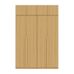 Guarda-roupa Modulado 4 Peças 8 Portas Jade Cabecasa Madeiramadeira - 16