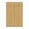 Guarda-roupa Modulado 4 Peças 8 Portas Jade CabeCasa MadeiraMadeira - 16
