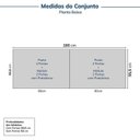 Ver imagem 2 de Guarda-roupa Modulado 4 Peças 8 Portas Jade CabeCasa MadeiraOriginals