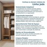 Guarda-roupa Modulado 4 Peças 8 Portas Jade CabeCasa MadeiraMadeira - 14