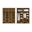 Ver imagem 5 de Guarda-roupa Modulado 2 Peças 4 Portas Jade CabeCasa MadeiraOriginals