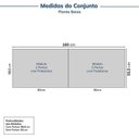 Ver imagem 2 de Guarda-Roupa Casal Planejado 4 Portas de Correr Avelã Jade CabeCasa MadeiraOriginals Jade