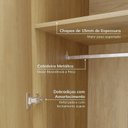 Ver imagem 7 de Guarda-Roupa Casal Planejado 4 Portas de Correr Avelã Jade CabeCasa MadeiraOriginals Jade