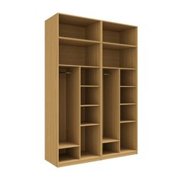 Guarda-roupa Modulado 4 Peças 4 Portas Jade CabeCasa MadeiraMadeira - 15