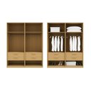 Ver imagem 5 de Guarda-roupa Modulado 2 Peças sem Portas Jade CabeCasa MadeiraOriginals