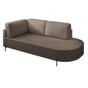 Ver imagem 2 de Sofá Living Orgânico 2 Lugares Veludo Bege Escuro Norten 175cm