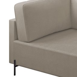 Sofá Living Orgânico 2 Lugares 165cm Norten - 9