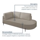 Ver imagem 6 de Sofá Living Orgânico 2 Lugares Veludo Bege Claro Norten 175cm