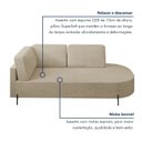 Ver imagem 7 de Sofá Living Orgânico 2 Lugares 165cm Norten