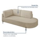 Ver imagem 5 de Sofá Living Orgânico 2 Lugares Linho Bege Norten 175cm