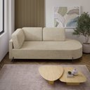 Ver imagem 4 de Sofá Living Orgânico 2 Lugares Linho Bege Norten 175cm