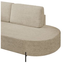 Sofá Living Orgânico 2 Lugares 165cm Norten - 10