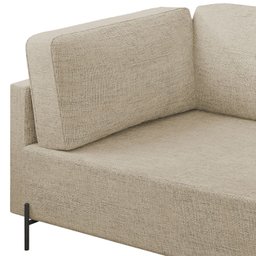 Sofá Living Orgânico 2 Lugares 165cm Norten - 9