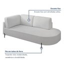 Ver imagem 3 de Sofá Living Orgânico 2 Lugares 165cm Norten