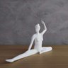 Escultura Decorativa Yoga - Branco - 2