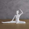 Escultura Decorativa Yoga - Branco - 1