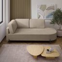 Ver imagem 4 de Sofá Living Orgânico 2 Lugares Bouclé Bege Norten 175cm