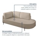 Ver imagem 6 de Sofá Living Orgânico 2 Lugares Bouclé Bege Norten 175cm