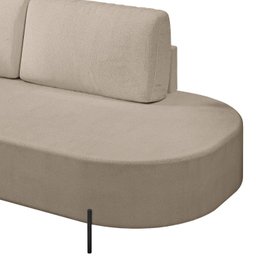 Sofá Living Orgânico 2 Lugares 165cm Norten - 10