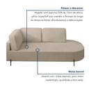 Ver imagem 7 de Sofá Living Orgânico 2 Lugares 165cm Base de Ferro Braço Esquerdo Norten