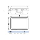 Ver imagem 3 de 50 Itens + Mala de Ferramentas P/ Viagem Unior Ref. 622877