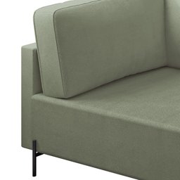 Sofá Living Orgânico 2 Lugares 165cm Norten - 9