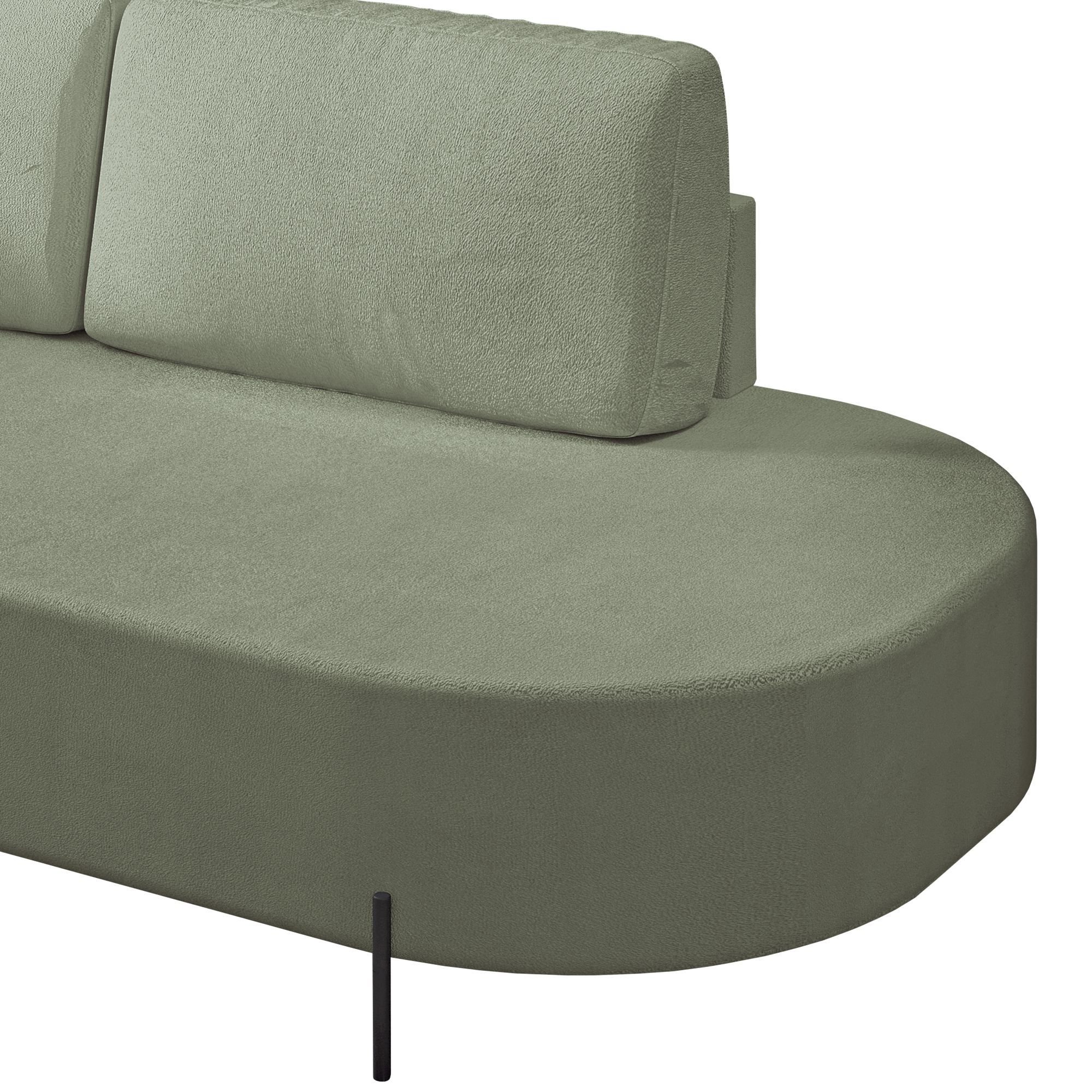 Sofá Living Orgânico 2 Lugares 165cm Norten - 10
