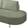 Sofá Living Orgânico 2 Lugares 165cm Norten - 10