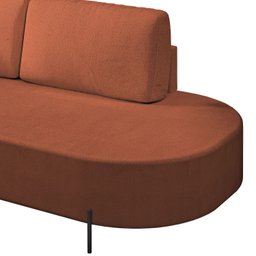 Sofá Living Orgânico 2 Lugares 165cm Norten - 10