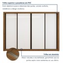 Ver imagem 5 de Guarda Roupa Casal Premium Nápoli 4 Portas de Correr 4 Gavetas 279,3cm Yescasa