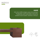 Ver imagem 4 de Banco com Cachepô 250 Cm em Madeira Plástica