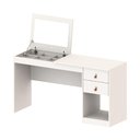 Ver imagem 4 de Penteadeira com 1 Porta com Espelho e 2 Gavetas 140cm Multimóveis Cr35266 Branco