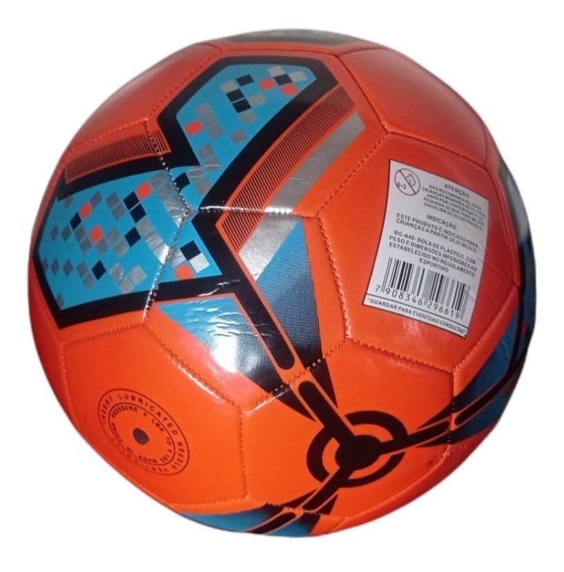 Kit 10 Bolas de Futebol Tamanho 5 Sintético Cores Variadas - 4