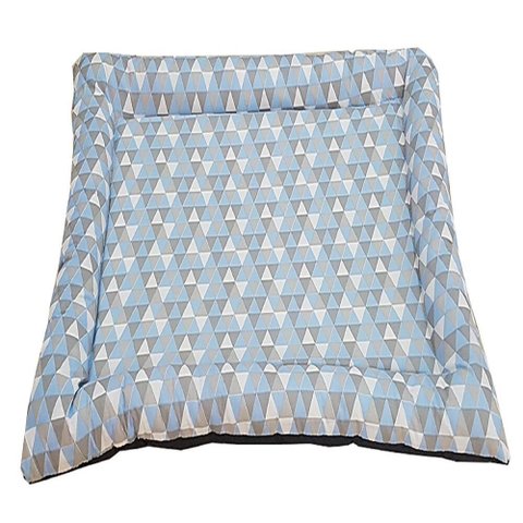 Colchonete Pet Quality Grande Retangular Impermeável: Collor Azul Bebê