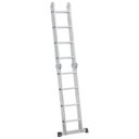 Ver imagem 5 de Escada Articulada Multifuncional 4x4 Alumínio Fortt 16 Degraus 4.47m - EAM4X4
