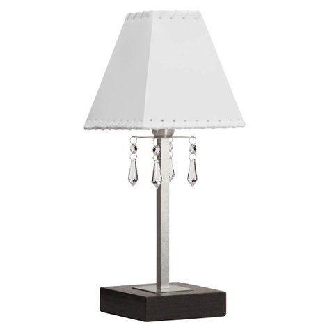 Luminária De Mesa 40 Wengue C/ Cúpula Para 1 Lâmpada Bivolt