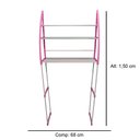 Ver imagem 3 de Rack Estante Prateleira Organizador Lavanderia Metal Maquina de Lavar Casa Organização